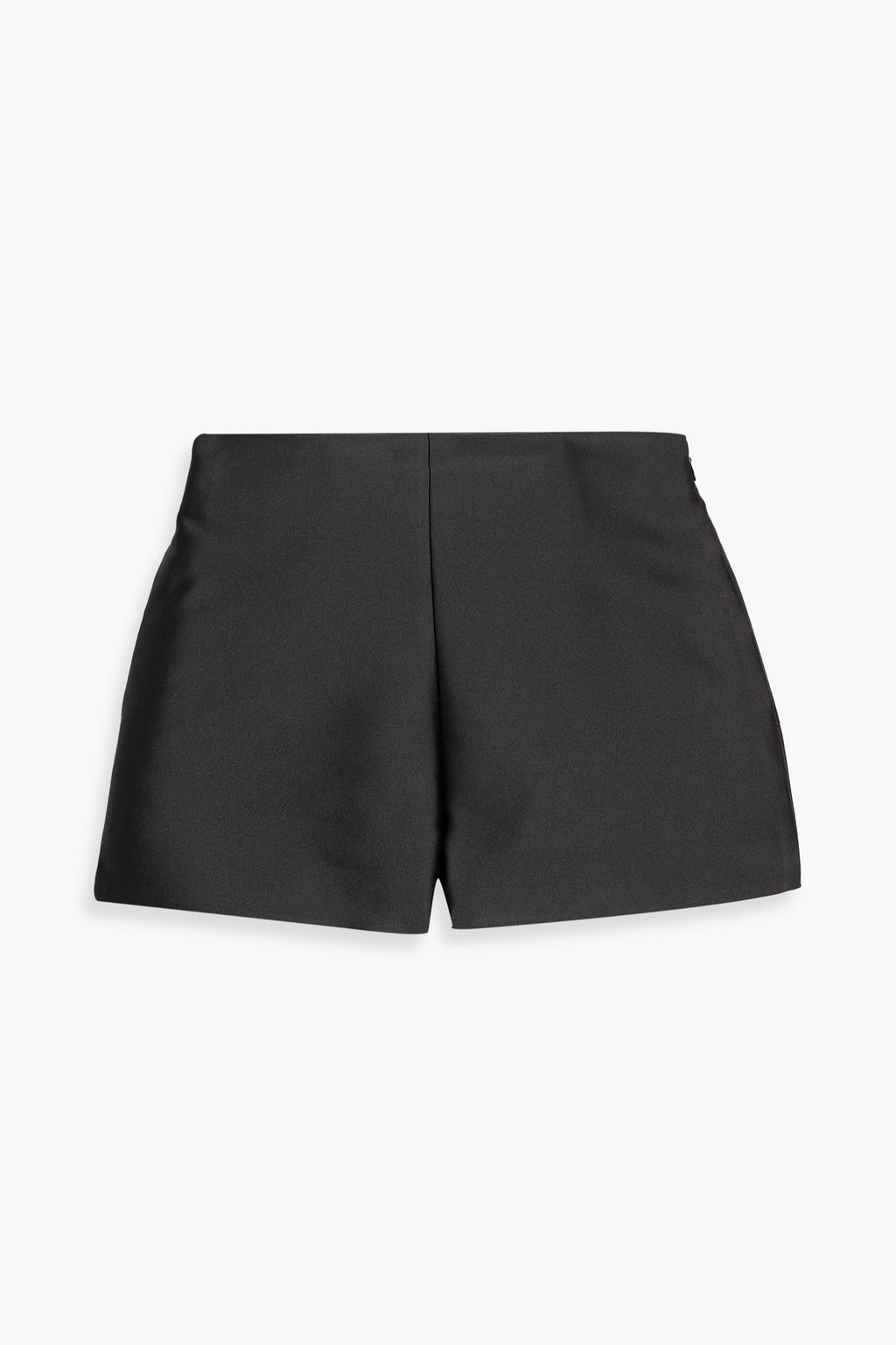 VALENTINO ブラックショートパンツ　38 VALENTINO GARAVANI Satin shorts | THE OUTNET