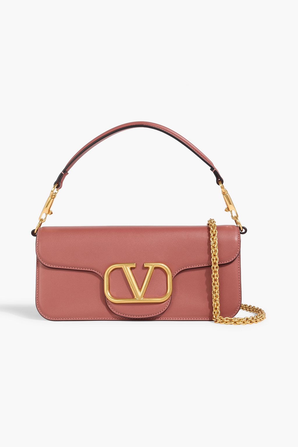 リップヴァンウィンクルand wanderバッグten-cノービットs2w8 Valentino Garavani Vain Ostrich Leather Shoulder Bag | Neiman Marcus