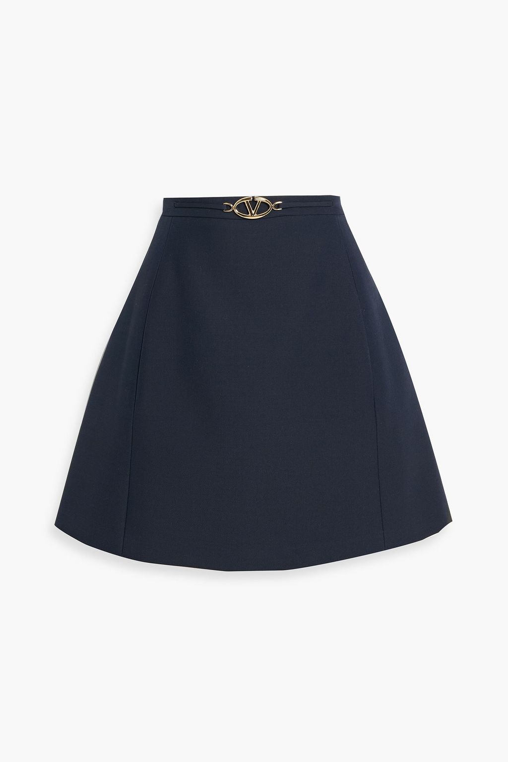 スカート VALENTINO GARAVANI Skirt VALENTINO GARAVANI Wool and silk-blend crepe mini skirt | THE OUTNET
