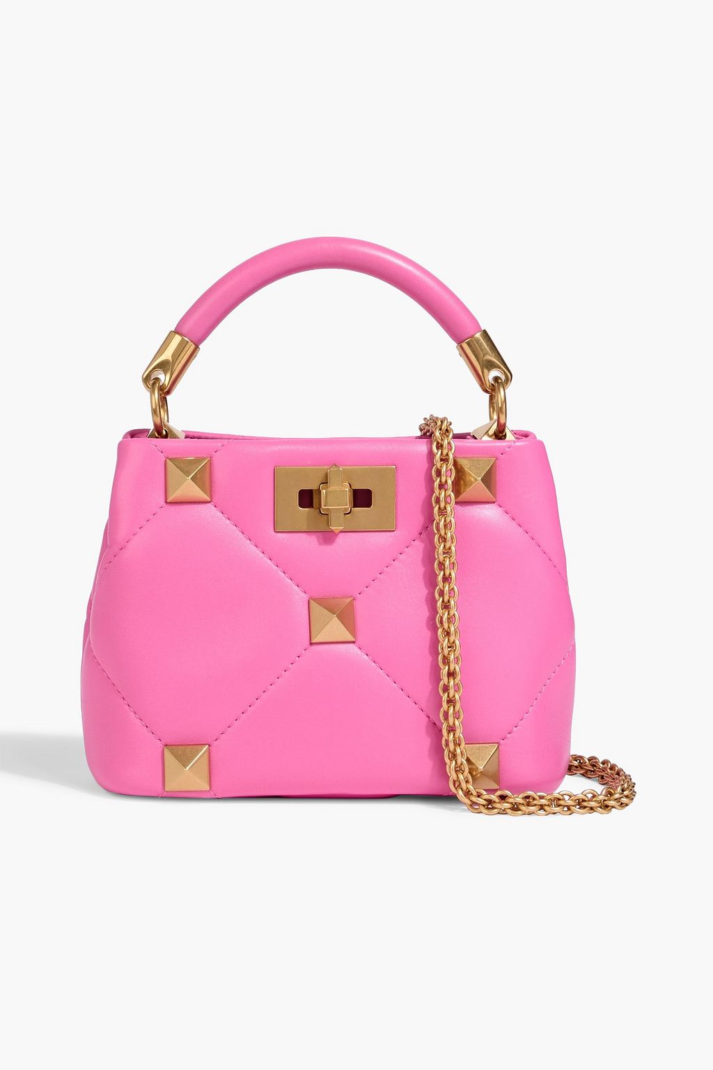 バッグ Valentino garavani rank A VALENTINO GARAVANI Roman Stud quilted leather tote | THE OUTNET