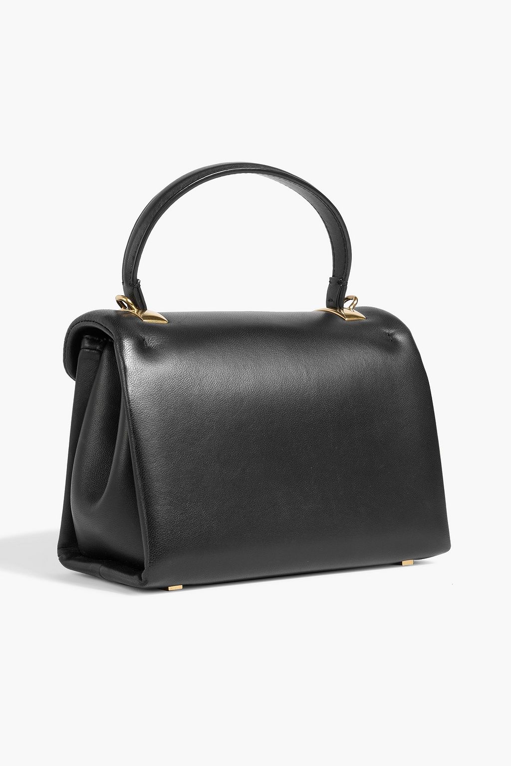 VALENTINO ブラック キュロット　レディース VALENTINO GARAVANI One Stud quilted leather tote | THE OUTNET