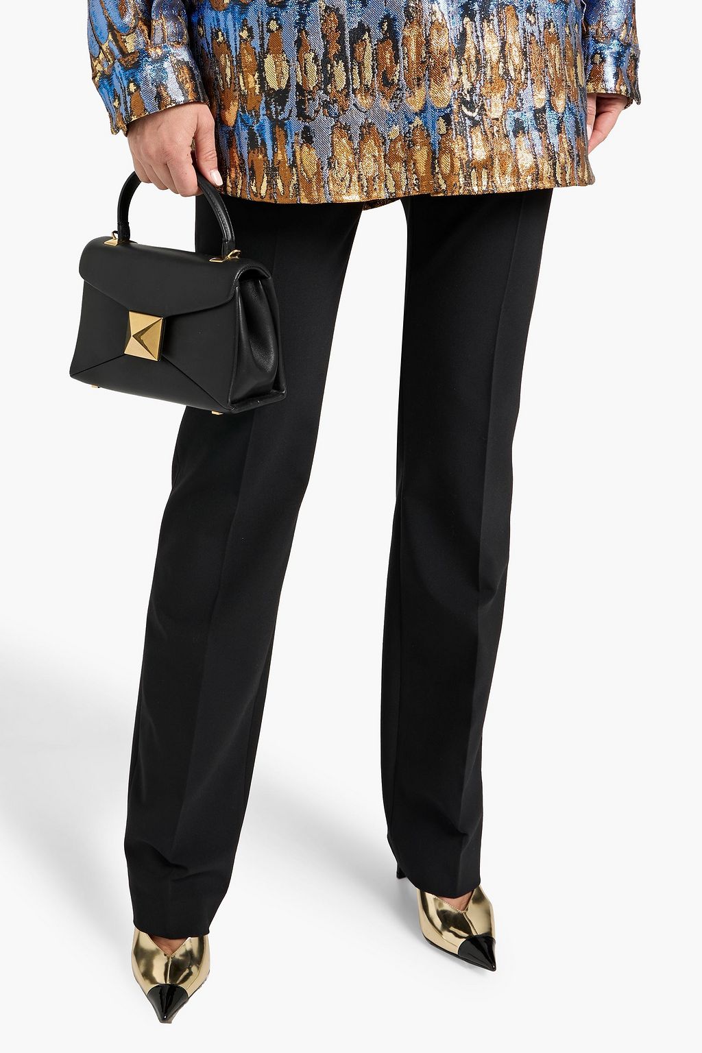 VALENTINO GARAVANI One Stud quilted leather tote | THE OUTNET