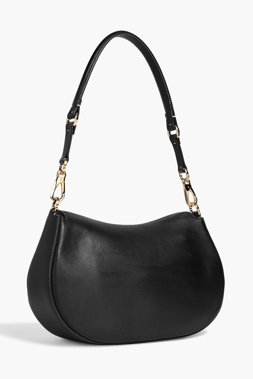 VALENTINO GARAVANI Ohval leather shoulder bag | THE OUTNET