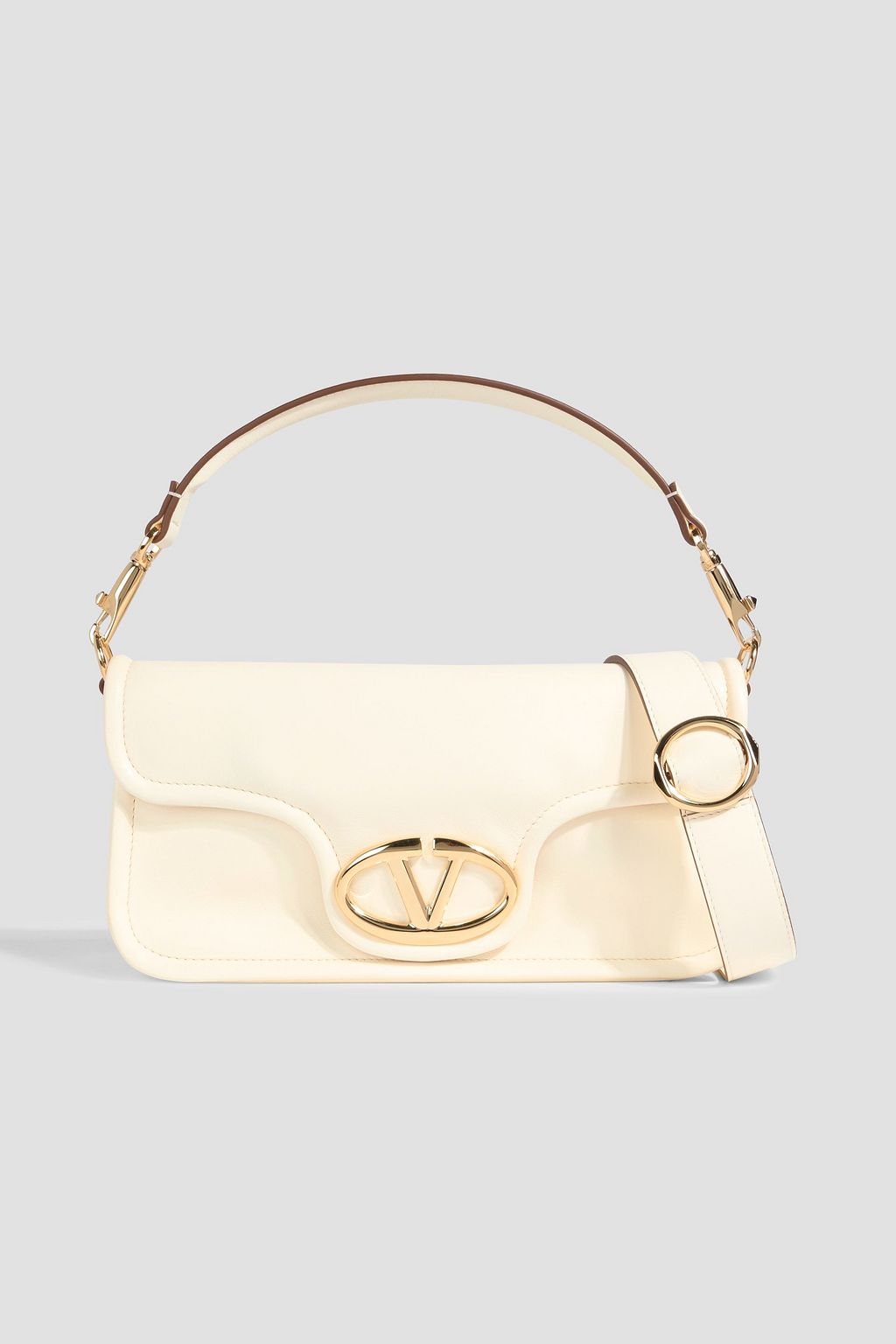 VALENTINO GARAVANI VLOGO 1960 leather shoulder bag | THE OUTNET