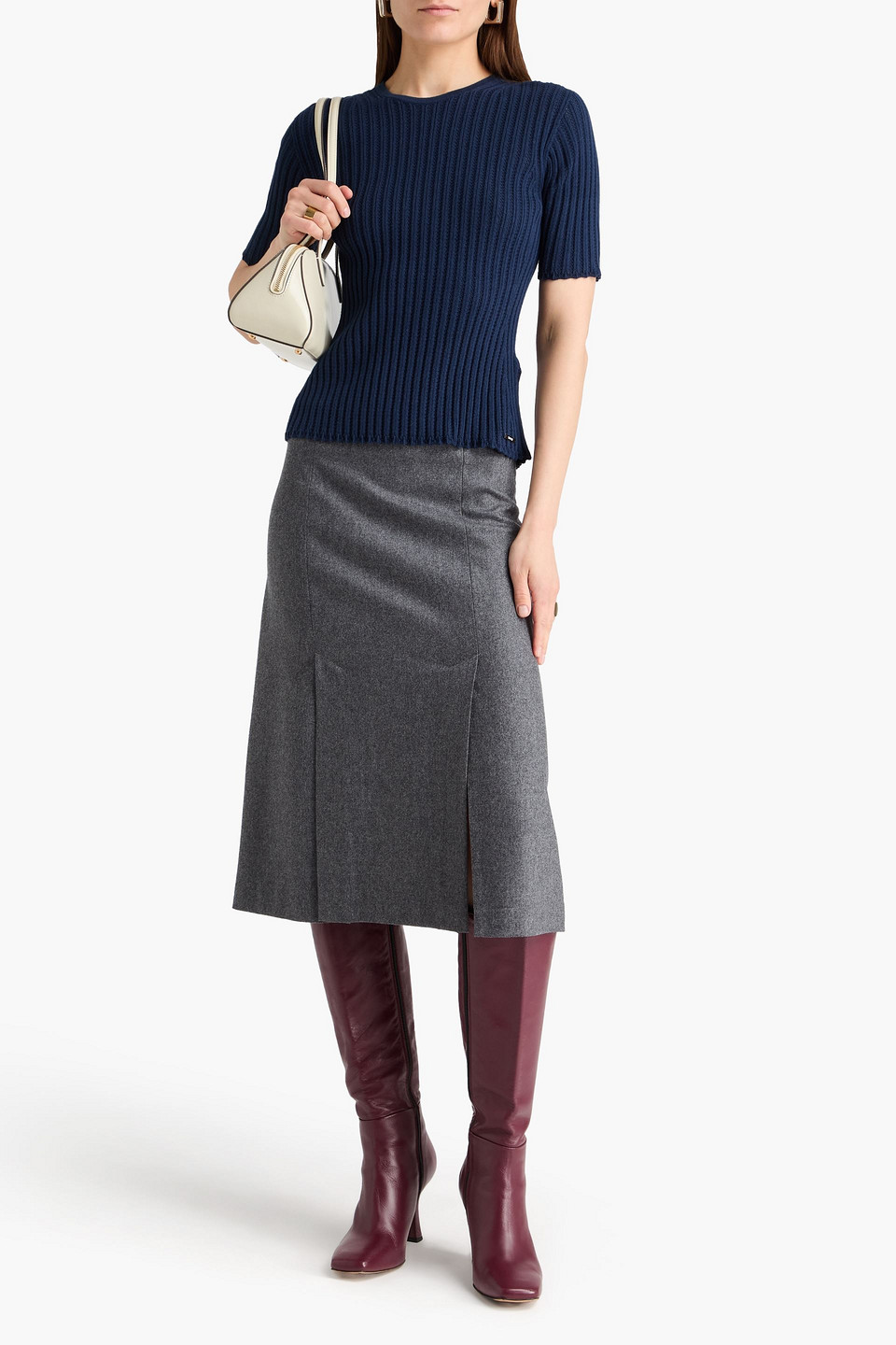  Erdem - Oberteil Aus Baumwolle In Pointelle-strick - Blau - Xs 