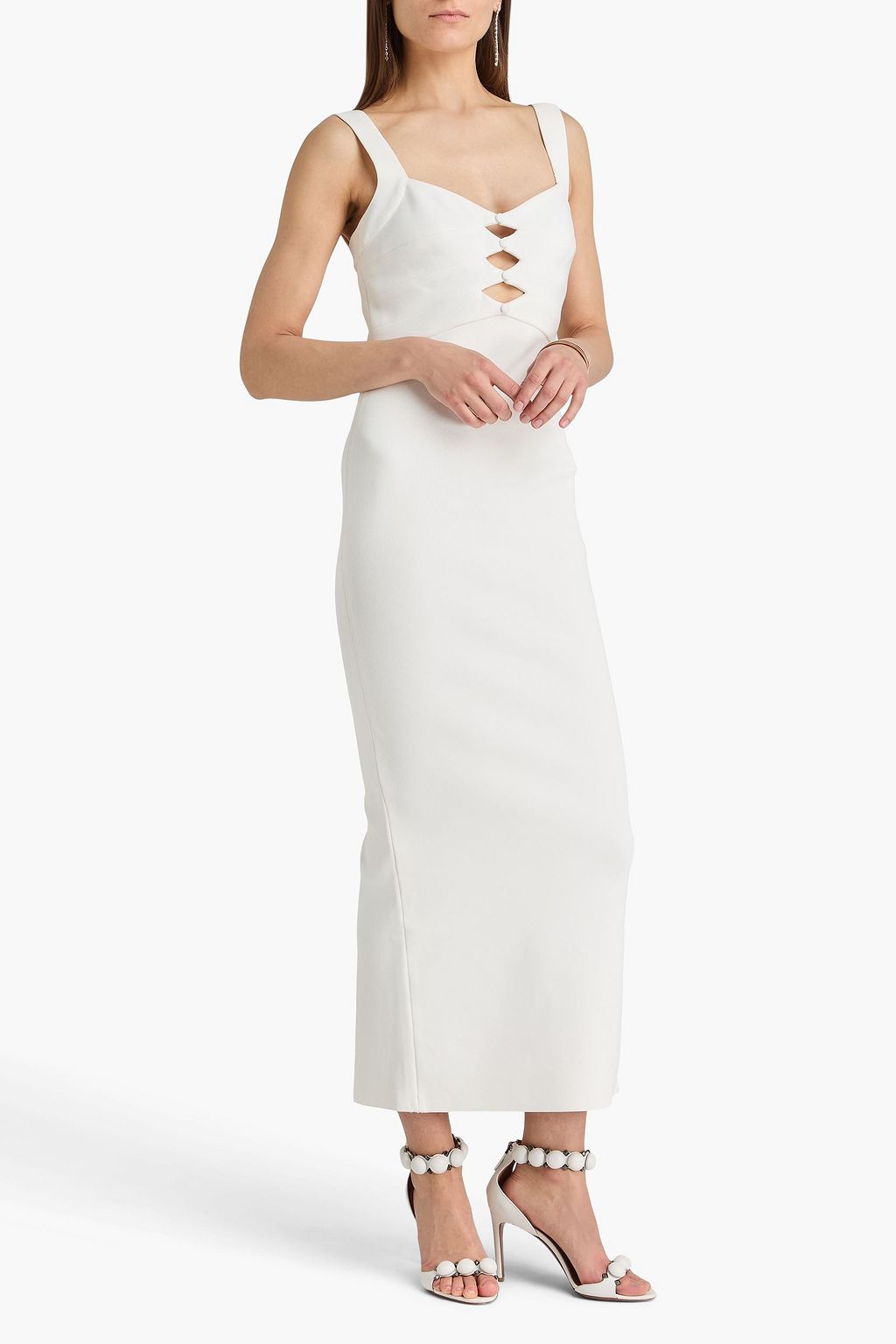 HERV LGER Alessia cutout bandage gown | THE OUTNET