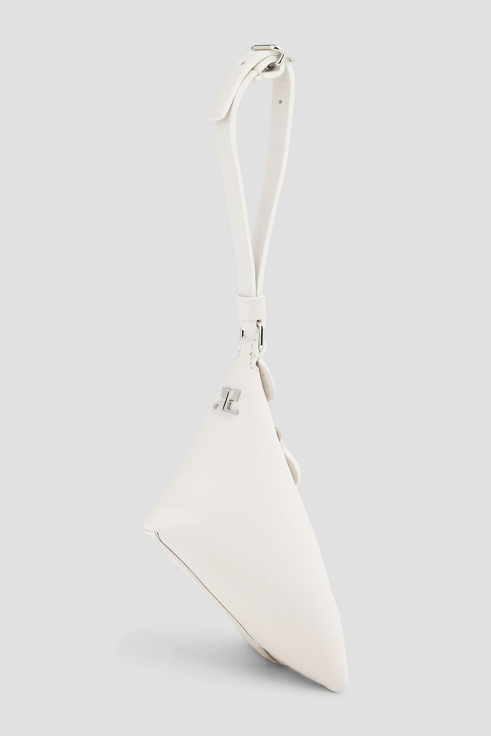  Courrèges - Geldbörse Aus Leder - Weiß - Onesize 