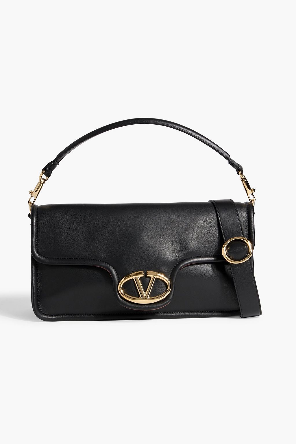 VALENTINO GARAVANI VLOGO 1960 leather shoulder bag | THE OUTNET