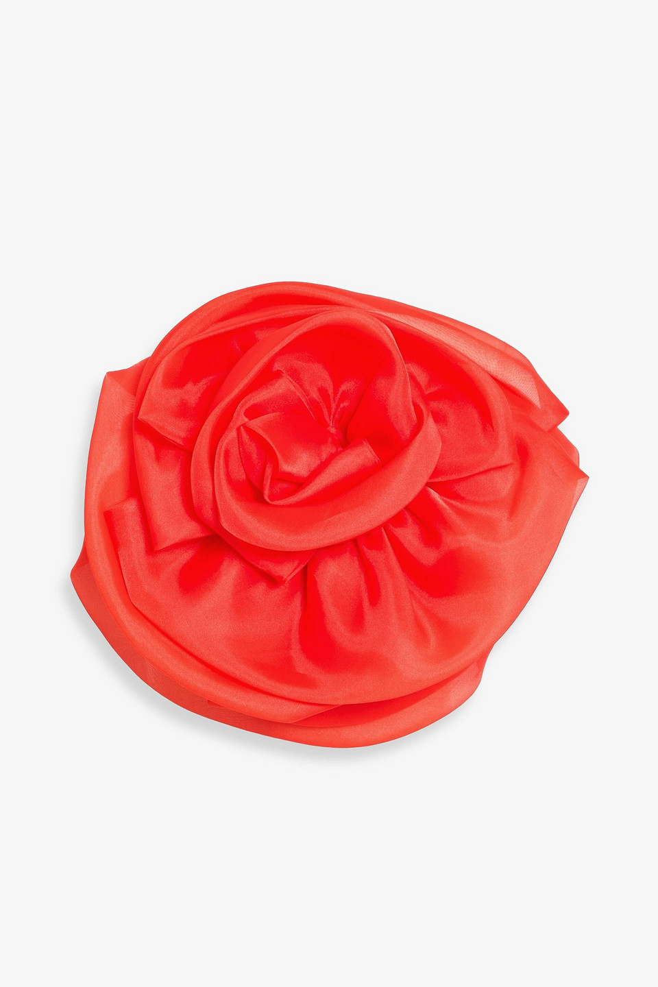 Leo Lin Bloom Rose Strapless Cropped Floral-appliquéd Organza Top In Red