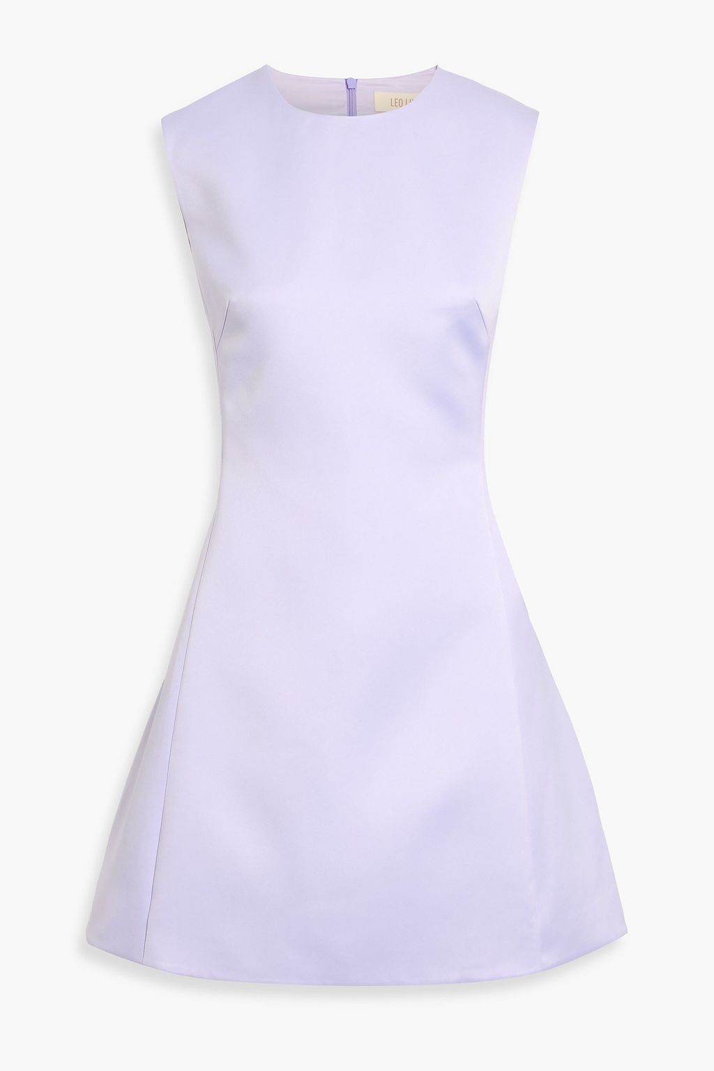 Leo Lin Chloe satin mini dress - Women - Lilac Dresses - UK 12