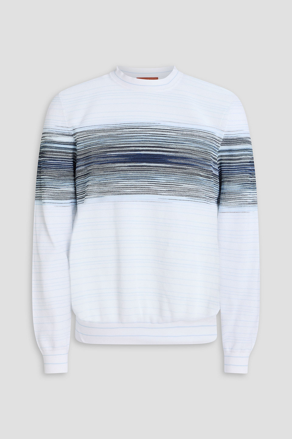 missoni - space-dyed cotton sweater - white - it 50