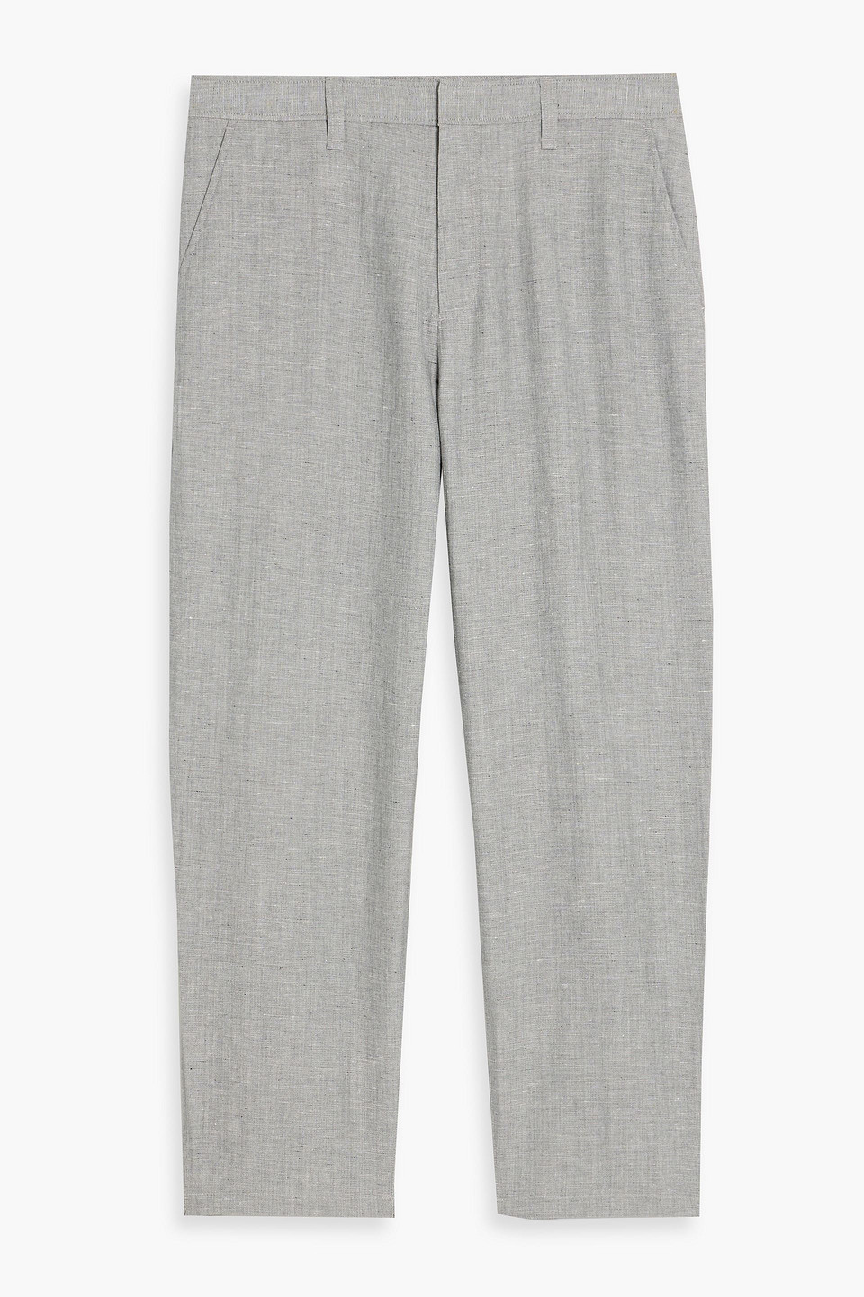 rag & bone - baggy wool-blend pants - gray - 34