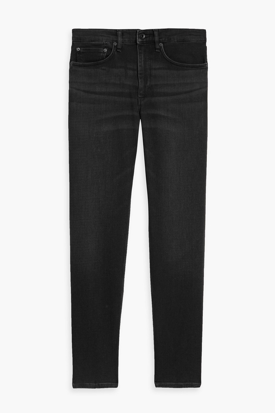 rag & bone - fit 2 stride denim jeans - black - 38w/ 30l