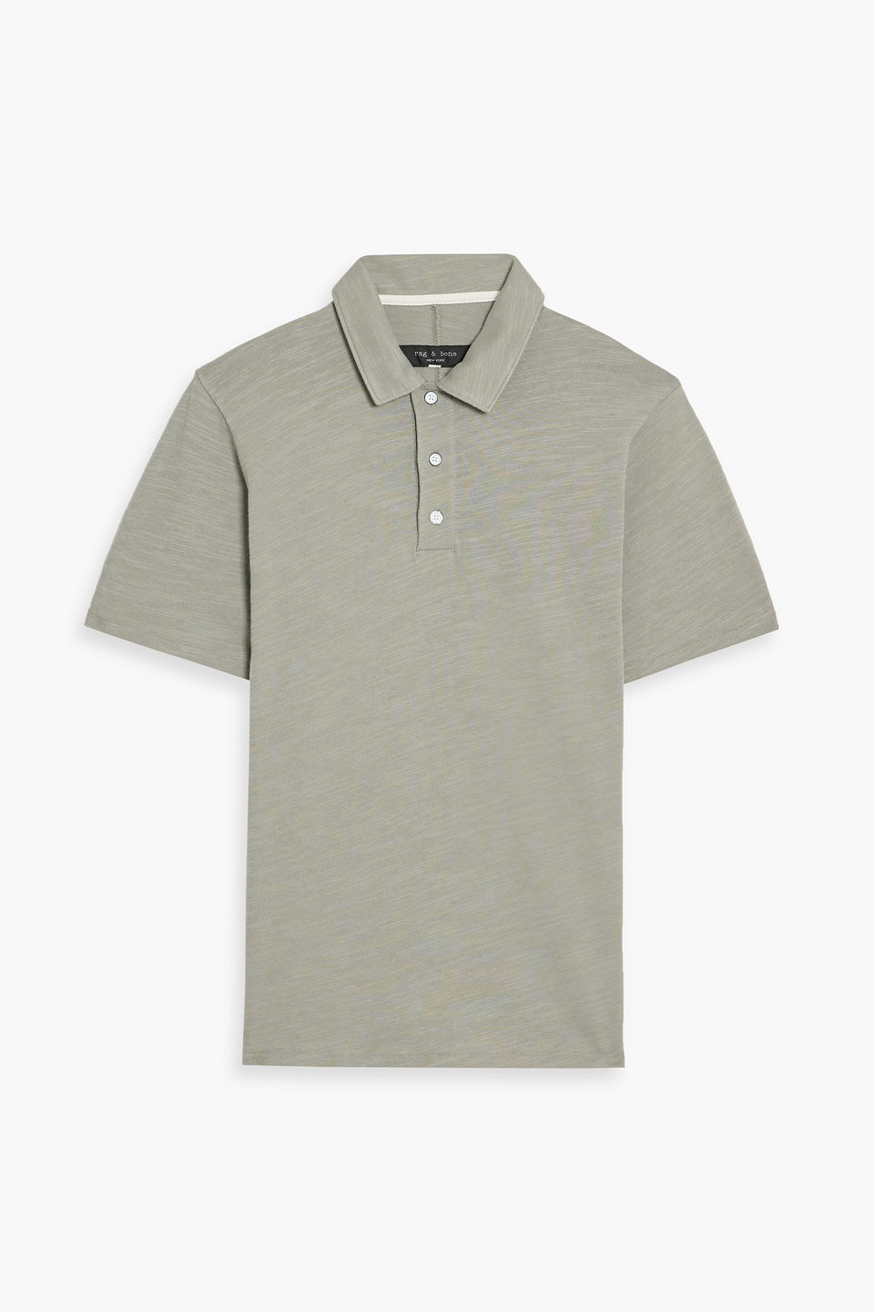 Rag & Bone Flame Cotton Polo Shirt In Multi