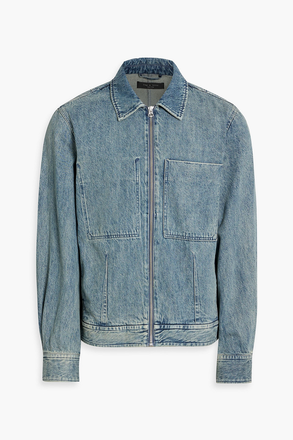 Rag & Bone Simon Denim Jacket In Blue