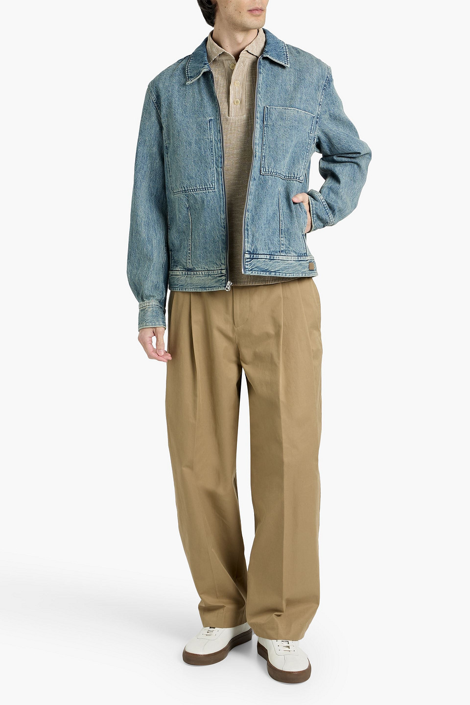 Rag & Bone Simon Denim Jacket In Blue
