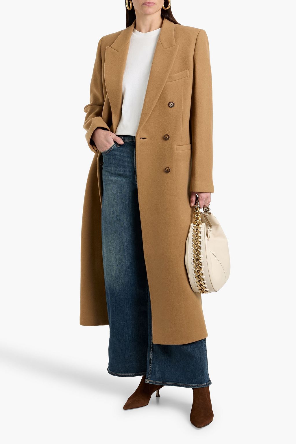 RAG & BONE Vienna double-breasted wool-felt coat | THE OUTNET