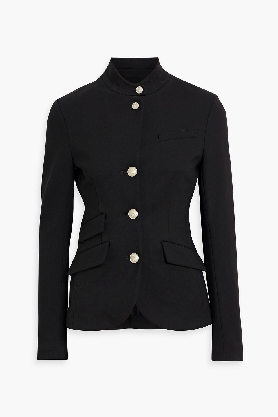 Rag & Bone Slade Ponte Blazer In Black