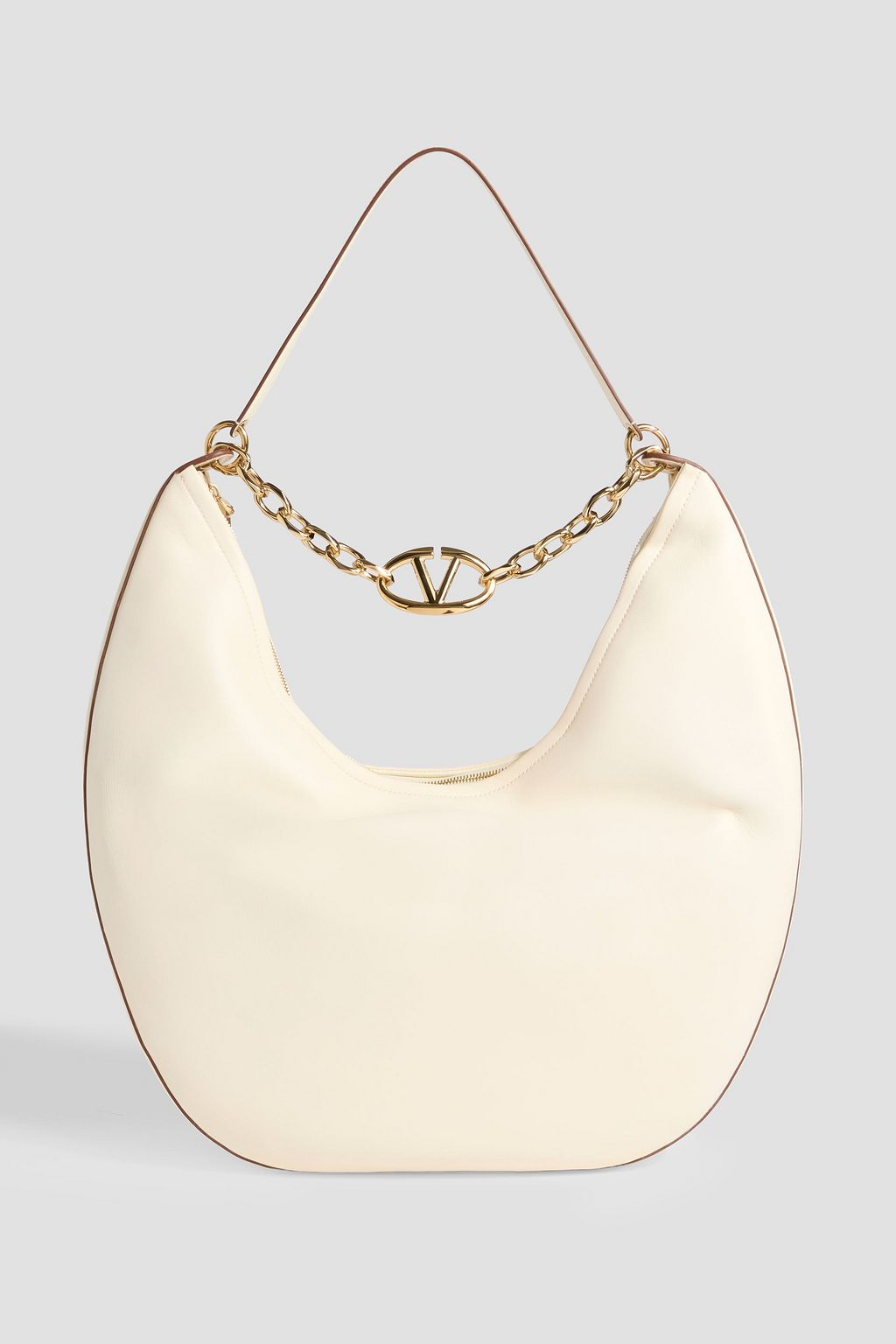 VALENTINO GARAVANI VLOGO Moon leather shoulder bag | THE OUTNET