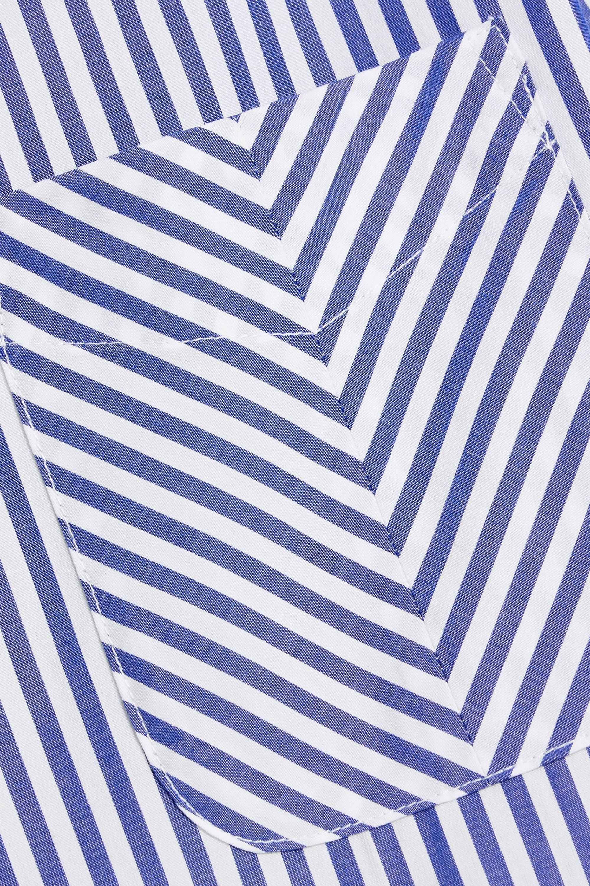 rag & bone Maxine striped cotton-poplin shirt