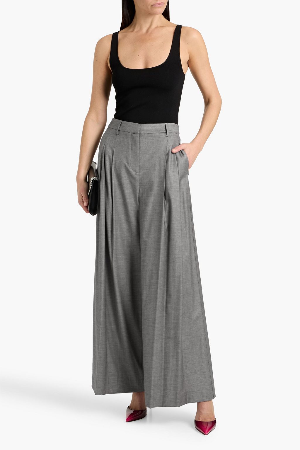 TWP Eva wool-twill wide-leg pants | THE OUTNET
