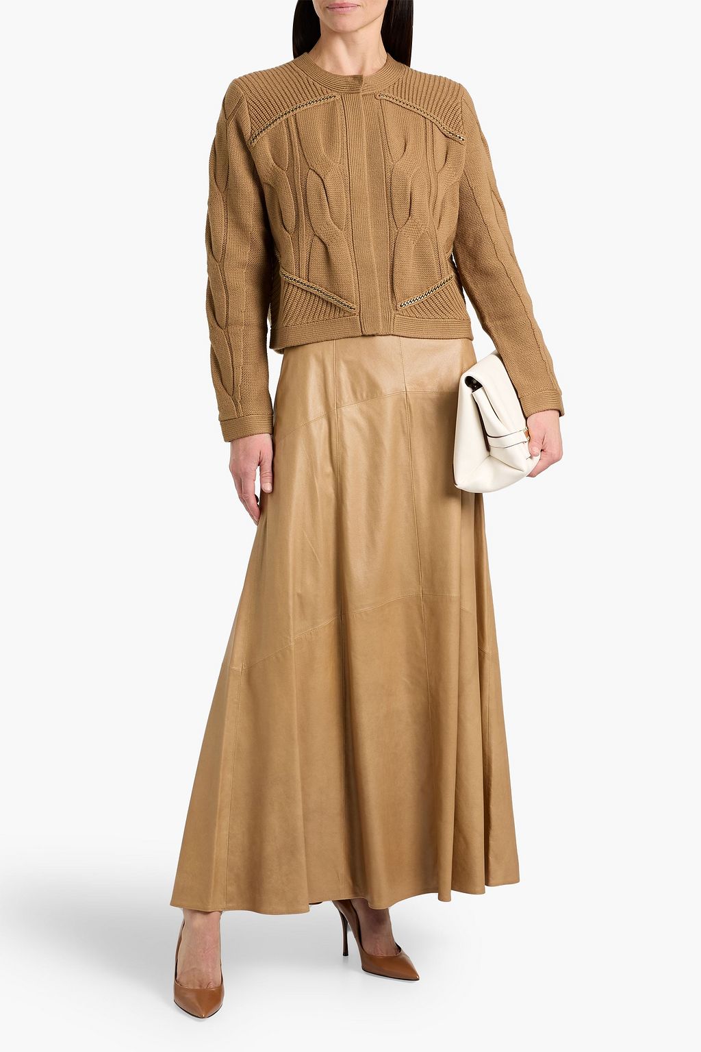 TWP Kennedy leather maxi skirt | THE OUTNET