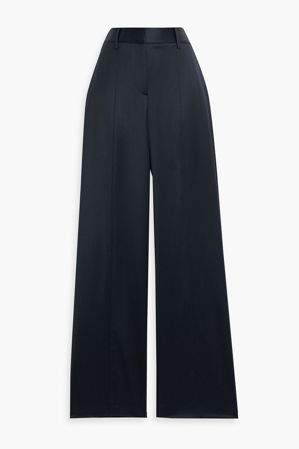 Twp Elizabeth St. Wool-twill Straight-leg Pants In Blue