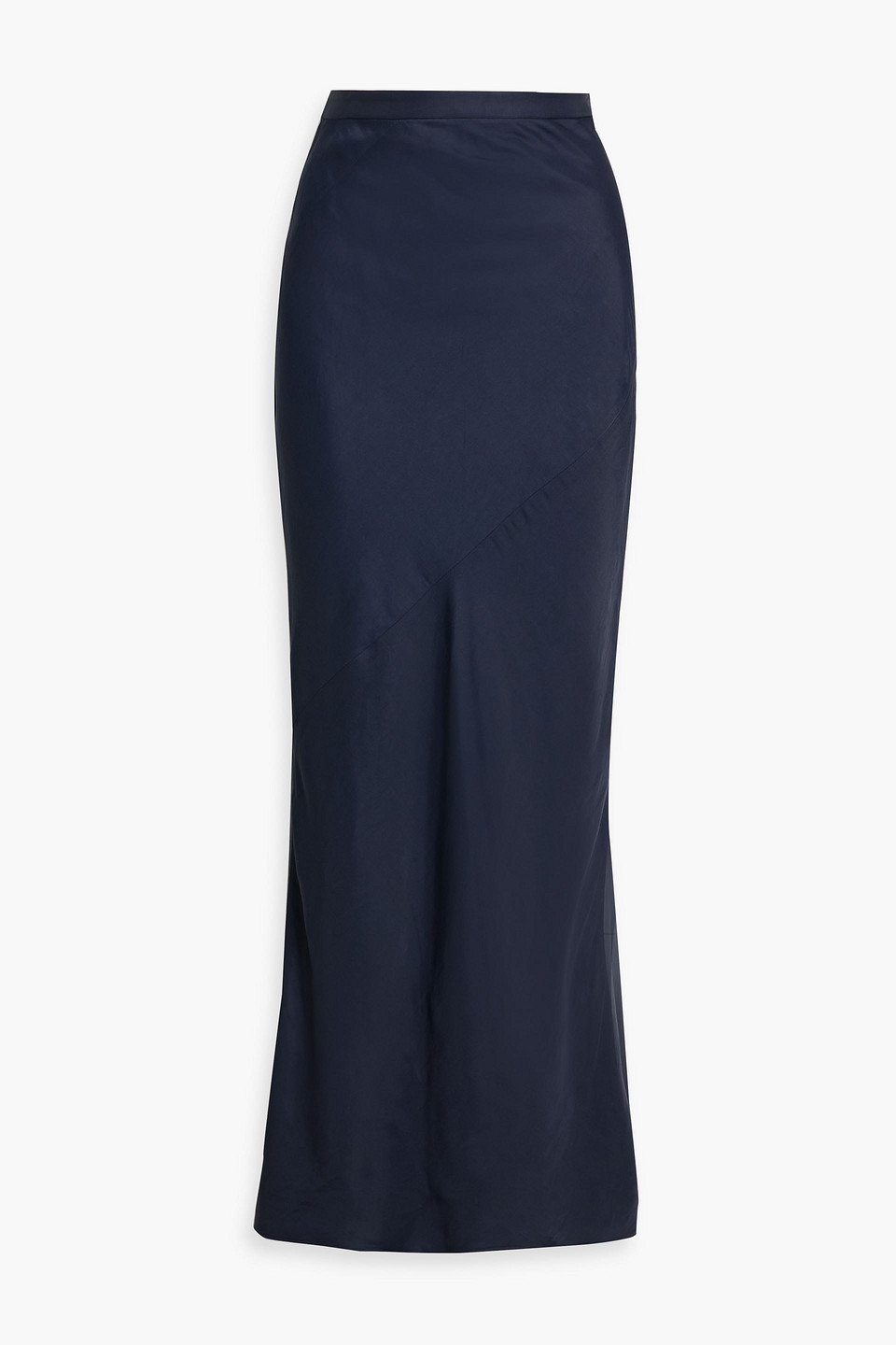 twp - my endless love satin maxi skirt - blue - us 00