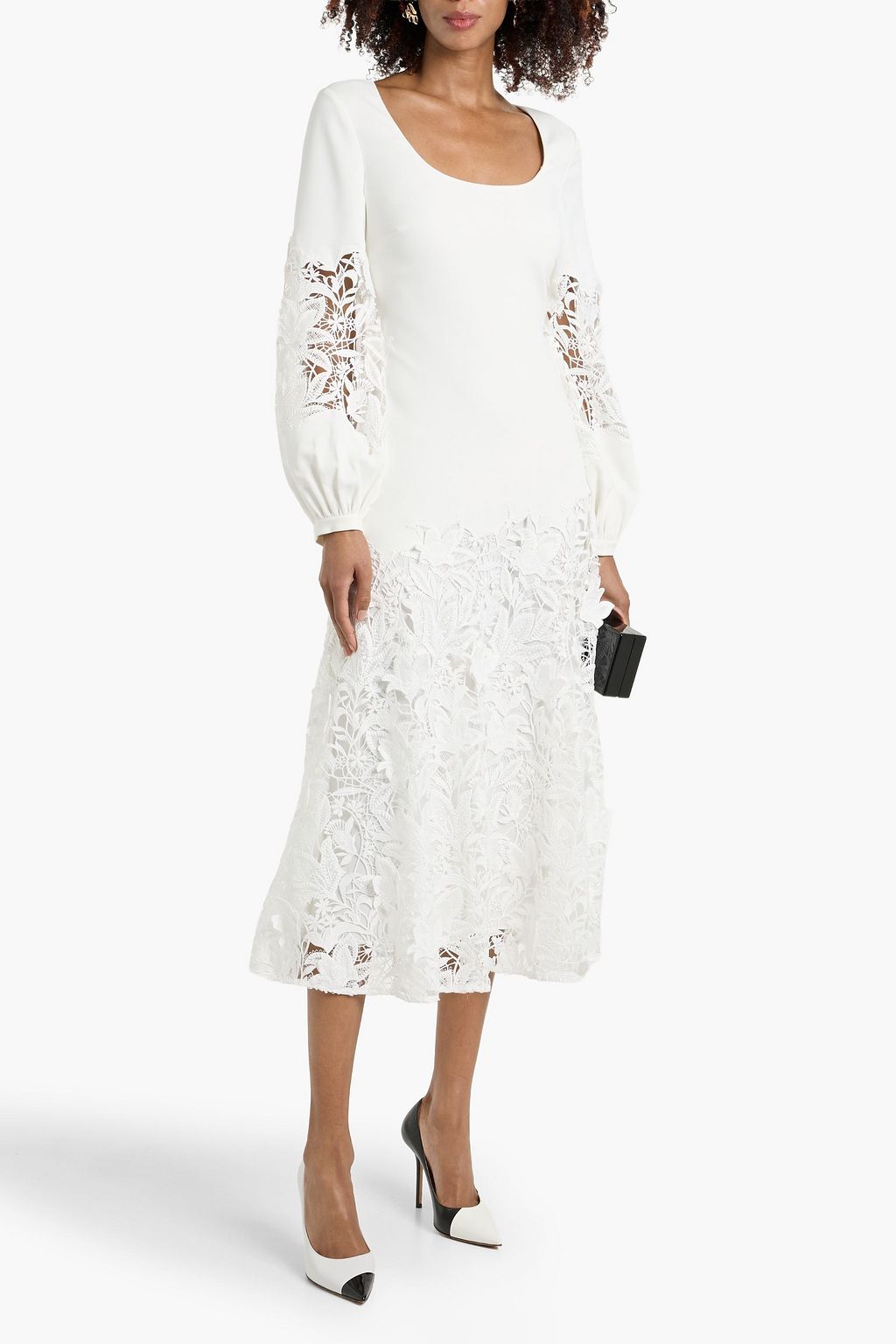 knee length dresses for ladies Ivory Linen Visions of You Dress