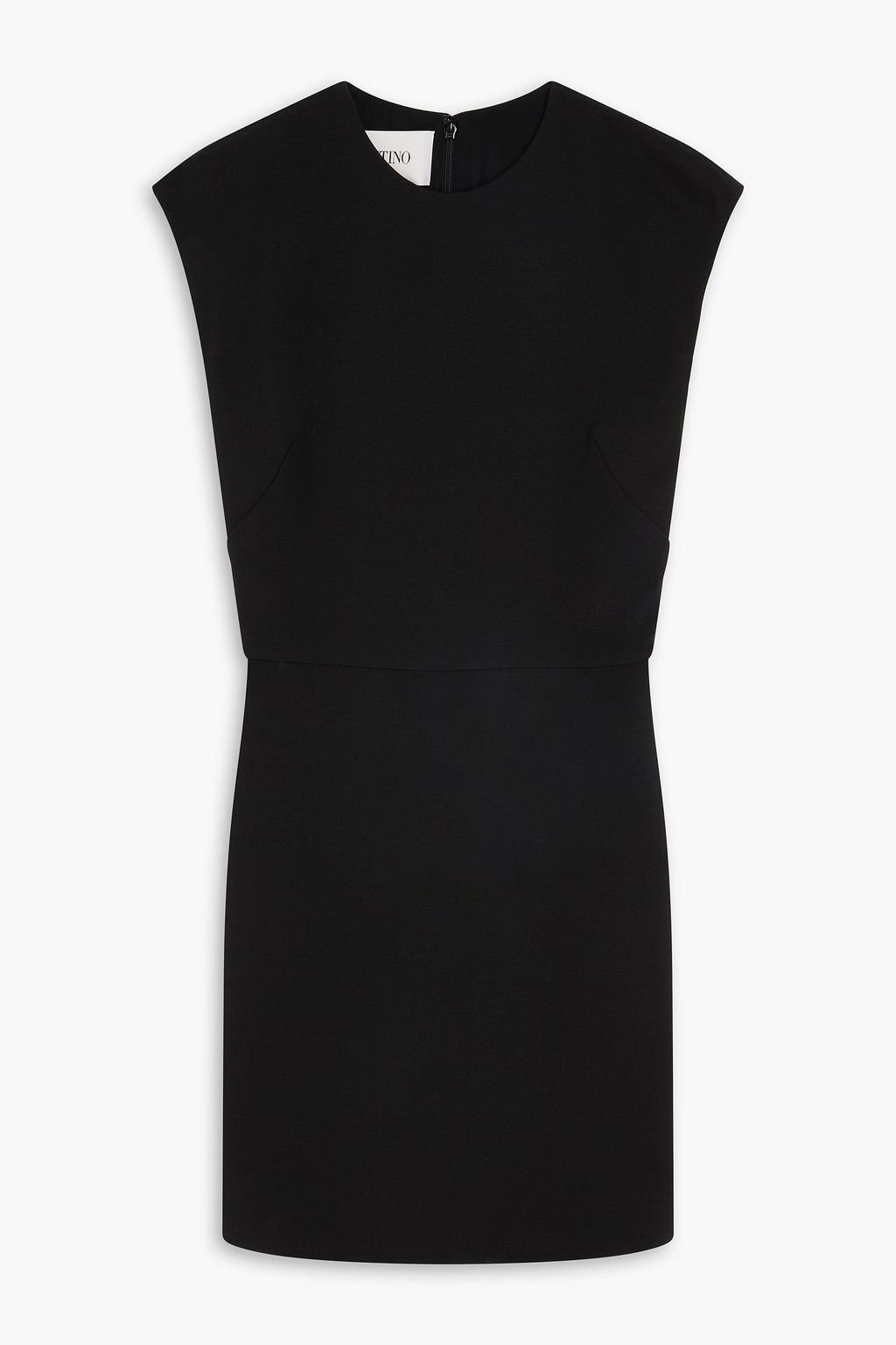 VALENTINO GARAVANI Wool-blend crepe mini dress | THE OUTNET