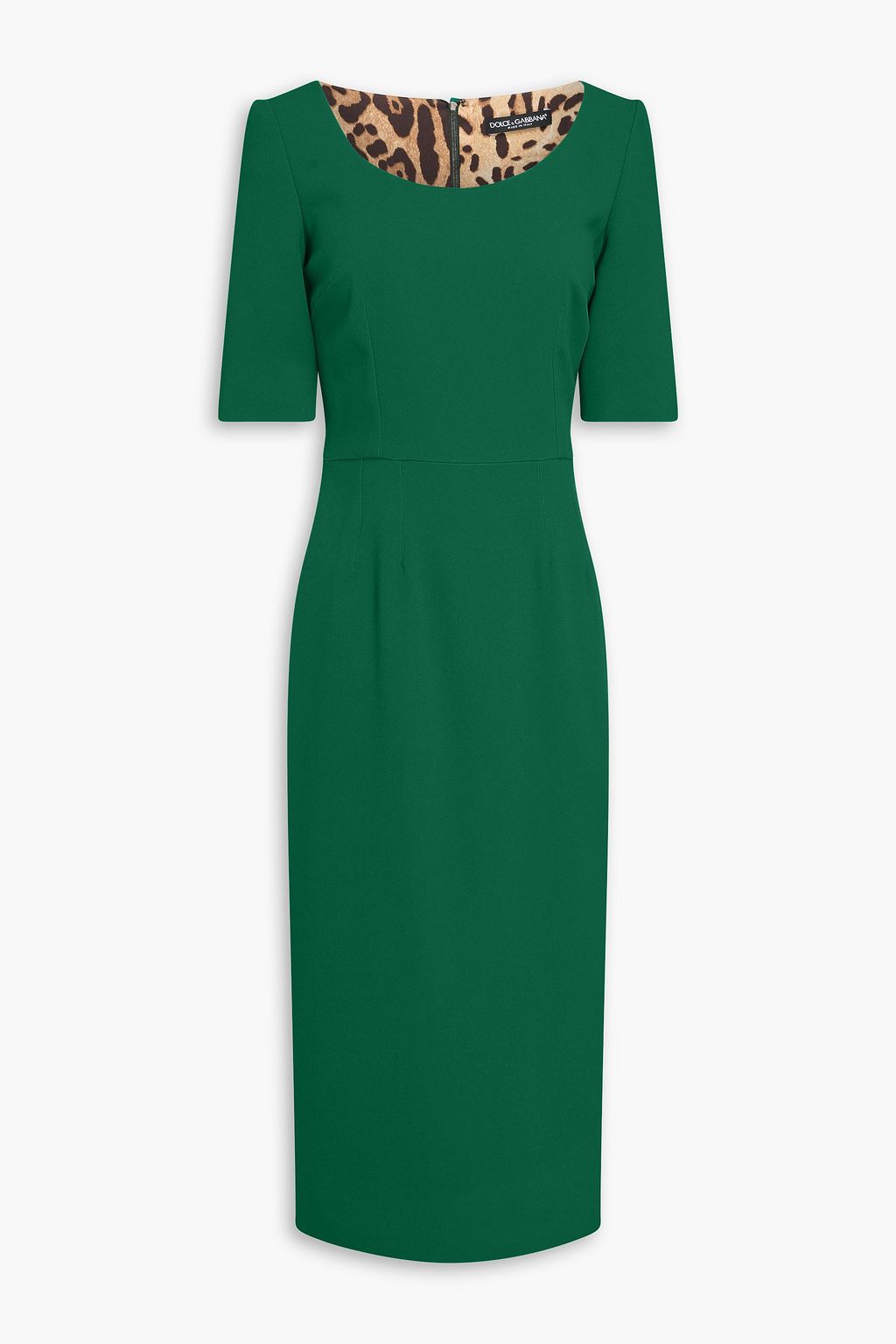 DOLCE&GABBANA Crepe midi dress | THE OUTNET
