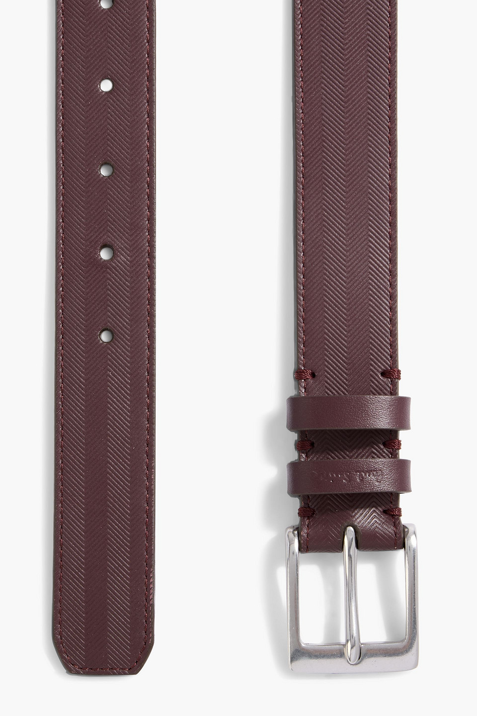 Paul Smith - Gürtel Aus Geprägtem Leder - Braun - 30 