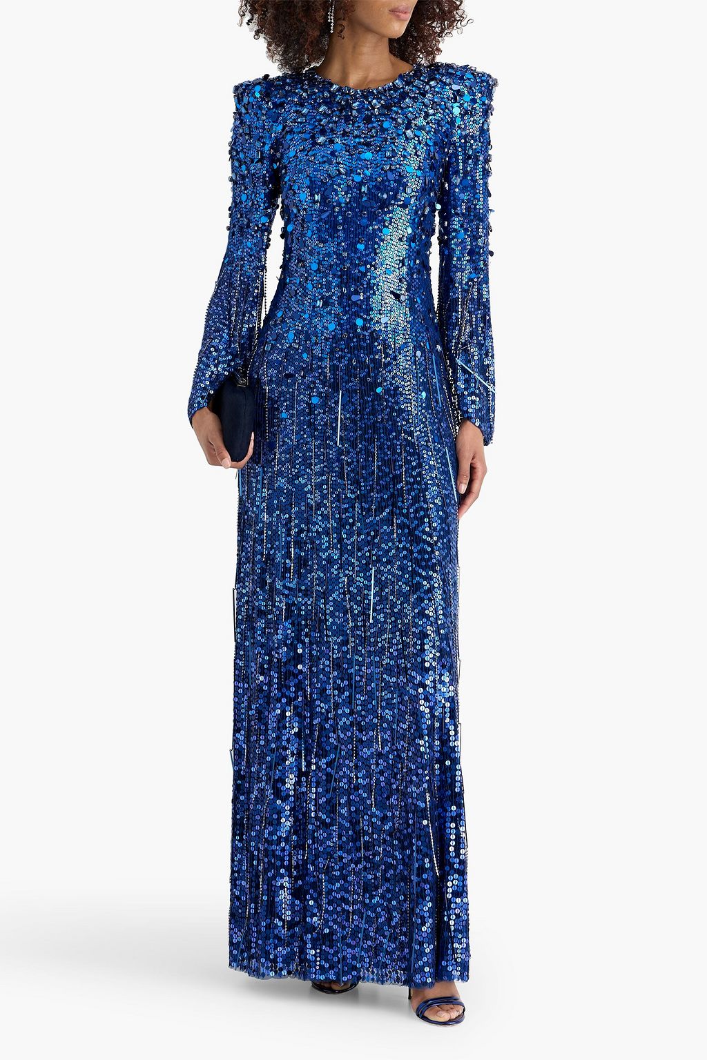 Jenny Packham Phara Dress in Delta Blue at Nordstrom, Size 18 UK Jenny Packham Phara Dress in Delta Blue at Nordstrom, Size 18 UK