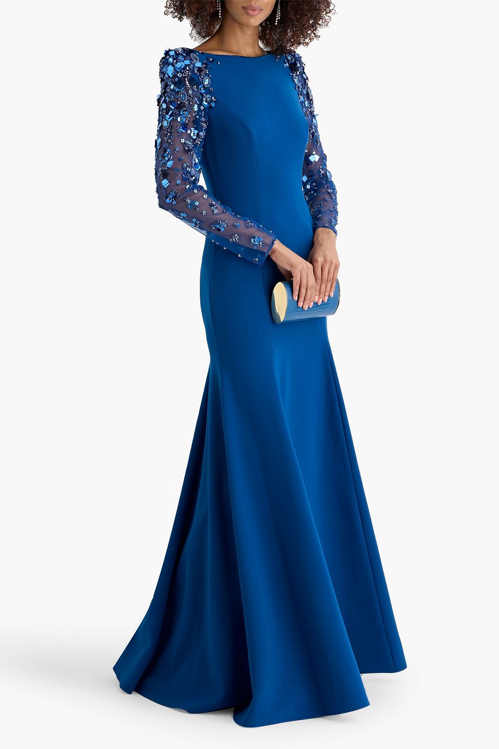 sachin and babi light blue dress Plus Size Handkerchief Hem Dresses main image 1