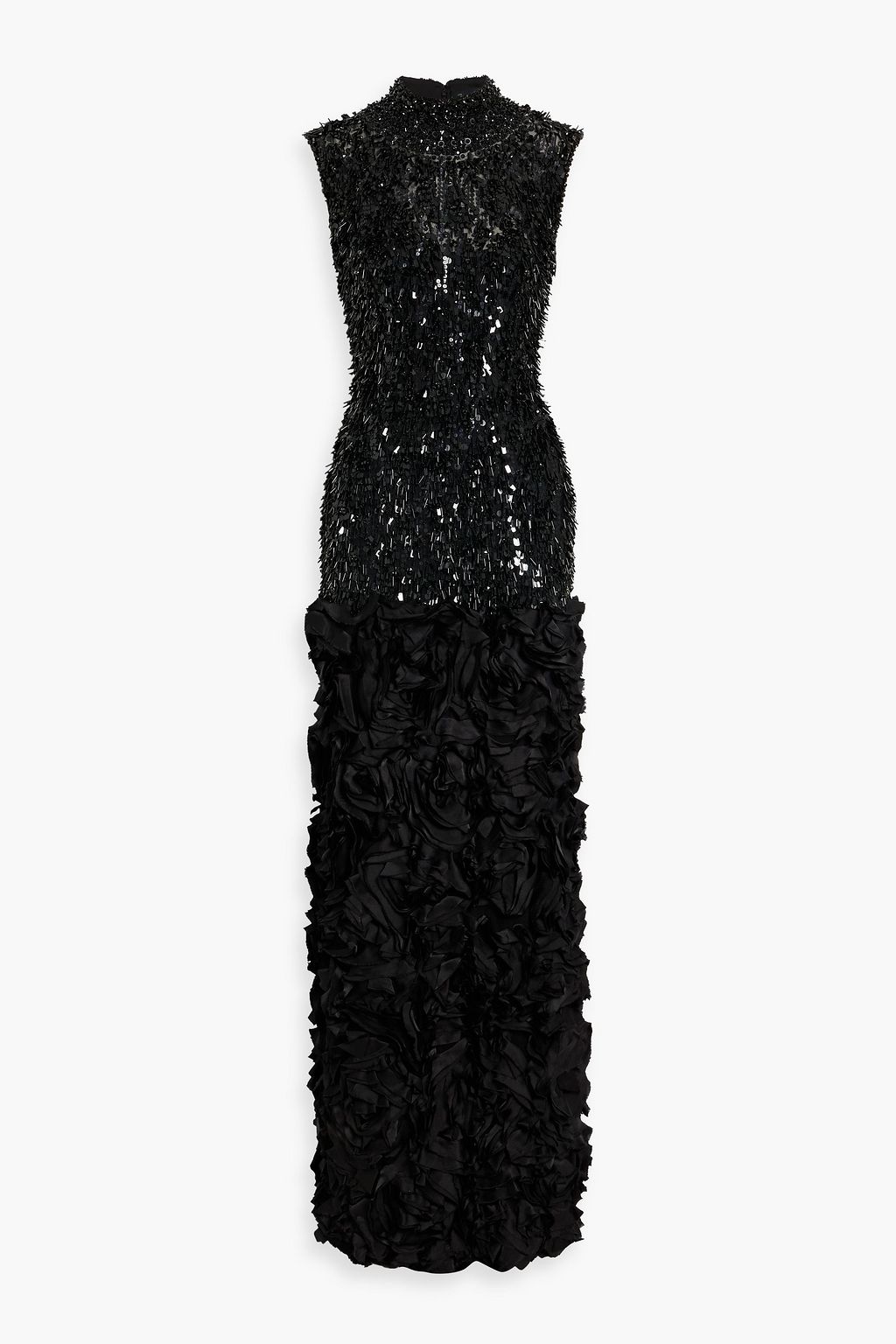 JENNY PACKHAM Julianne embellished tulle and chiffon gown | THE OUTNET