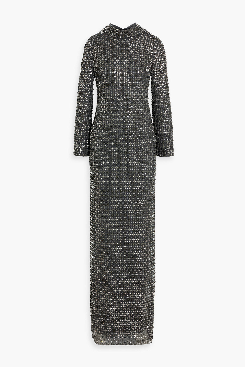 Jenny Packham Star Gazer Embellished Tulle Gown In Multi