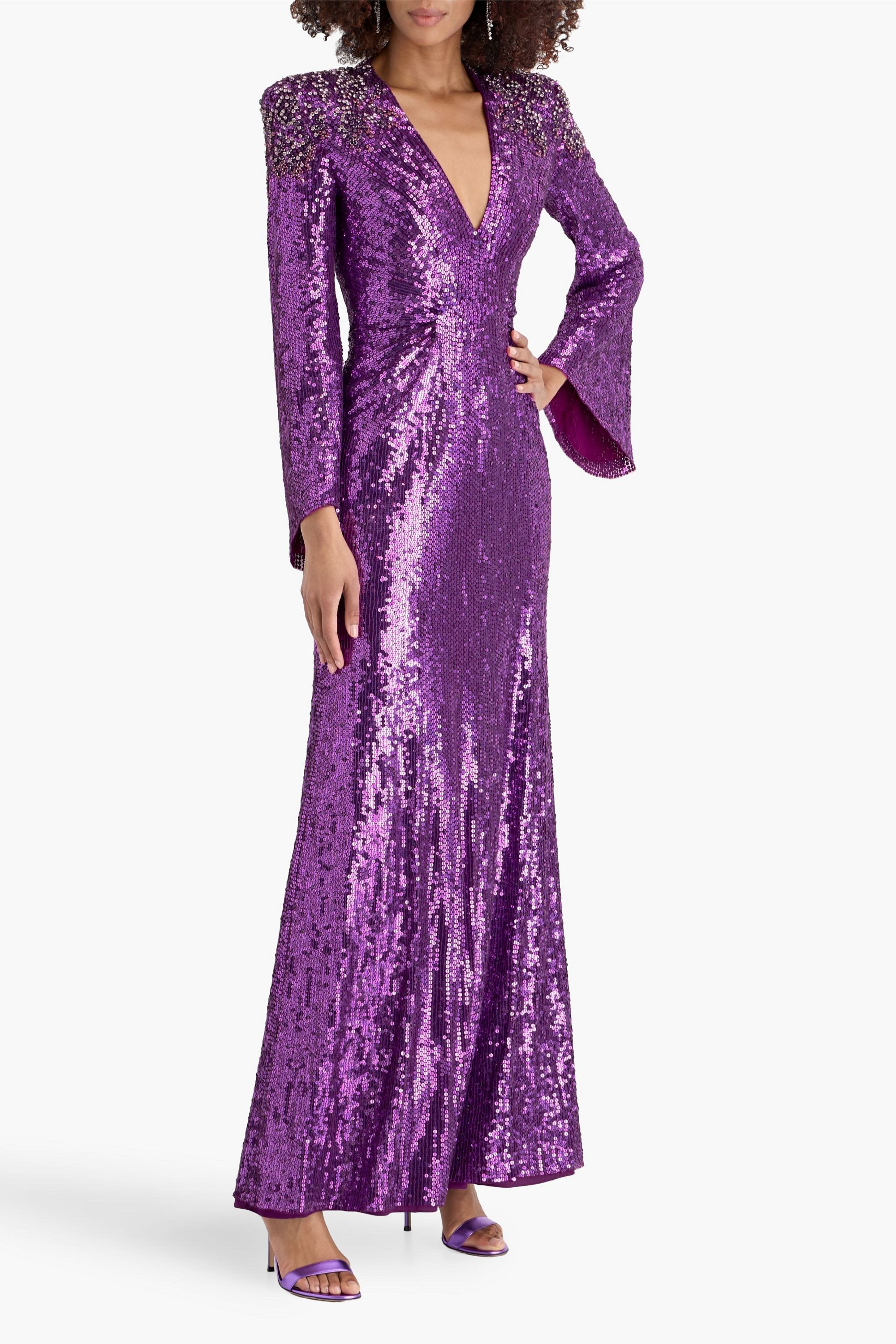 Jenny Packham Zinnia embellished tulle gown