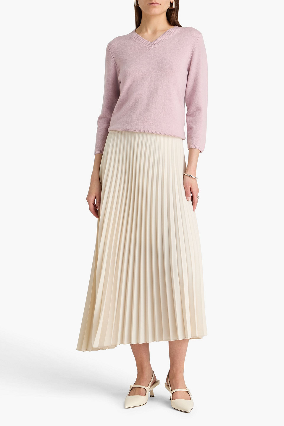  Vince. - Wool-blend Sweater - Pink - Xs 