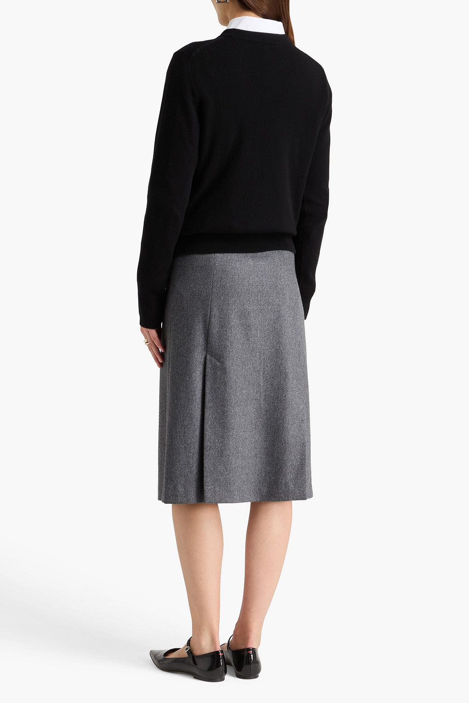  Vince. - Cashmere Sweater - Black - Xs 