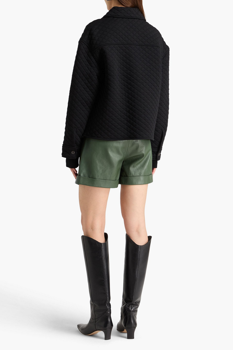  Vince. - Quilted Cotton-blend Jacket - Black - Xs 