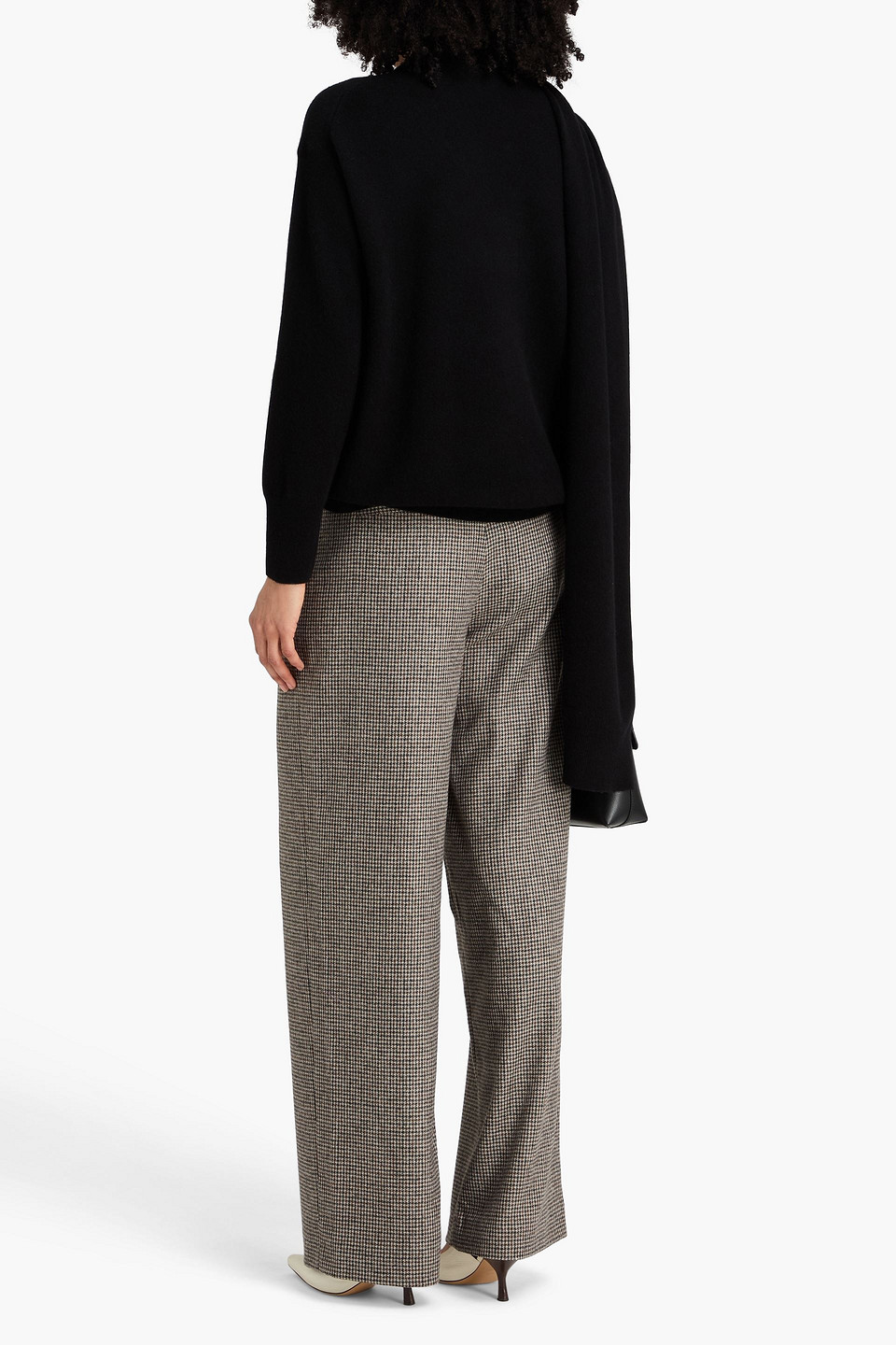 Vince. - Drapierter Pullover Aus Einer Woll-kaschmirmischung - Schwarz - Xs 
