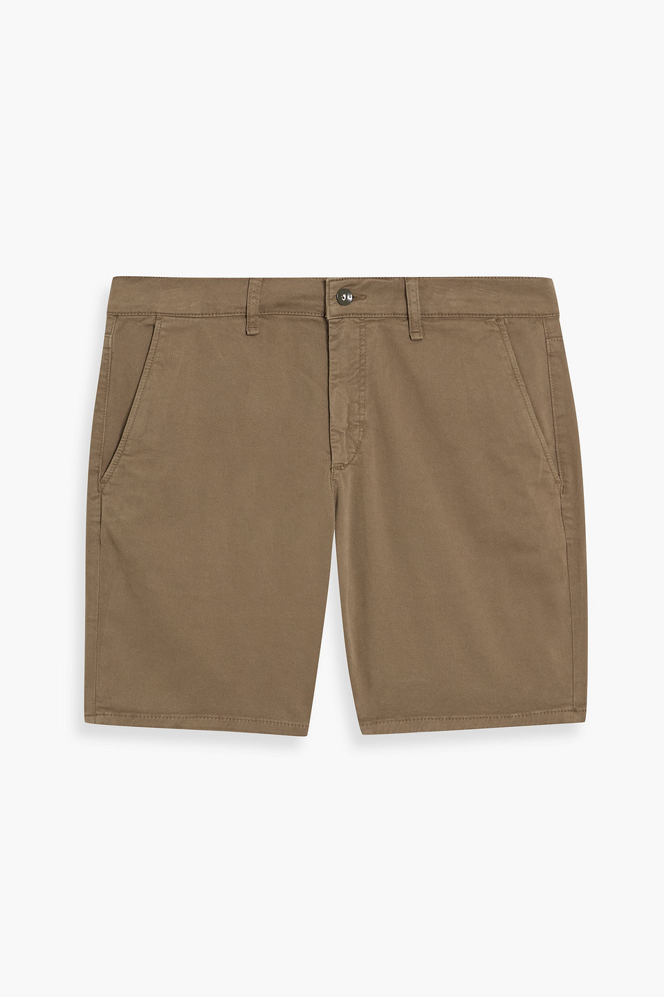 rag & bone - standard cotton-blend twill chino shorts - neutral - 32