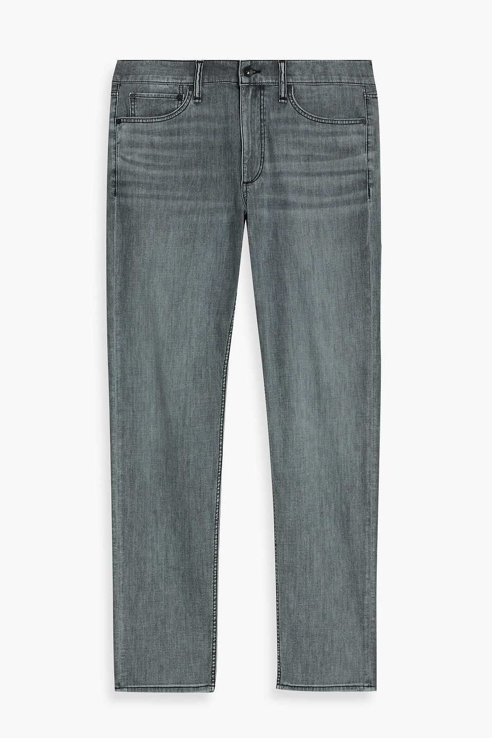 rag & bone - fit 2 airlfex slim-fit denim jeans - gray - 29w/ 32l