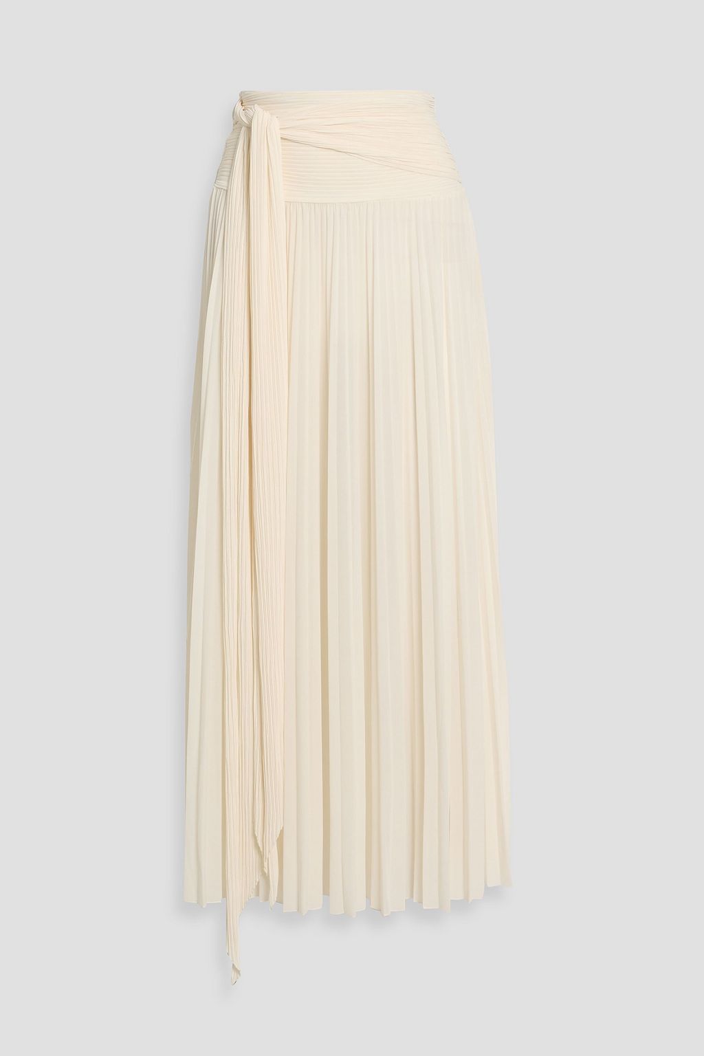RONNY KOBO Ines pleated stretch-jersey maxi skirt | THE OUTNET