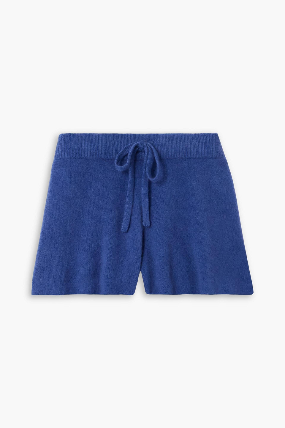 the elder statesman - cashmere shorts - blue - l