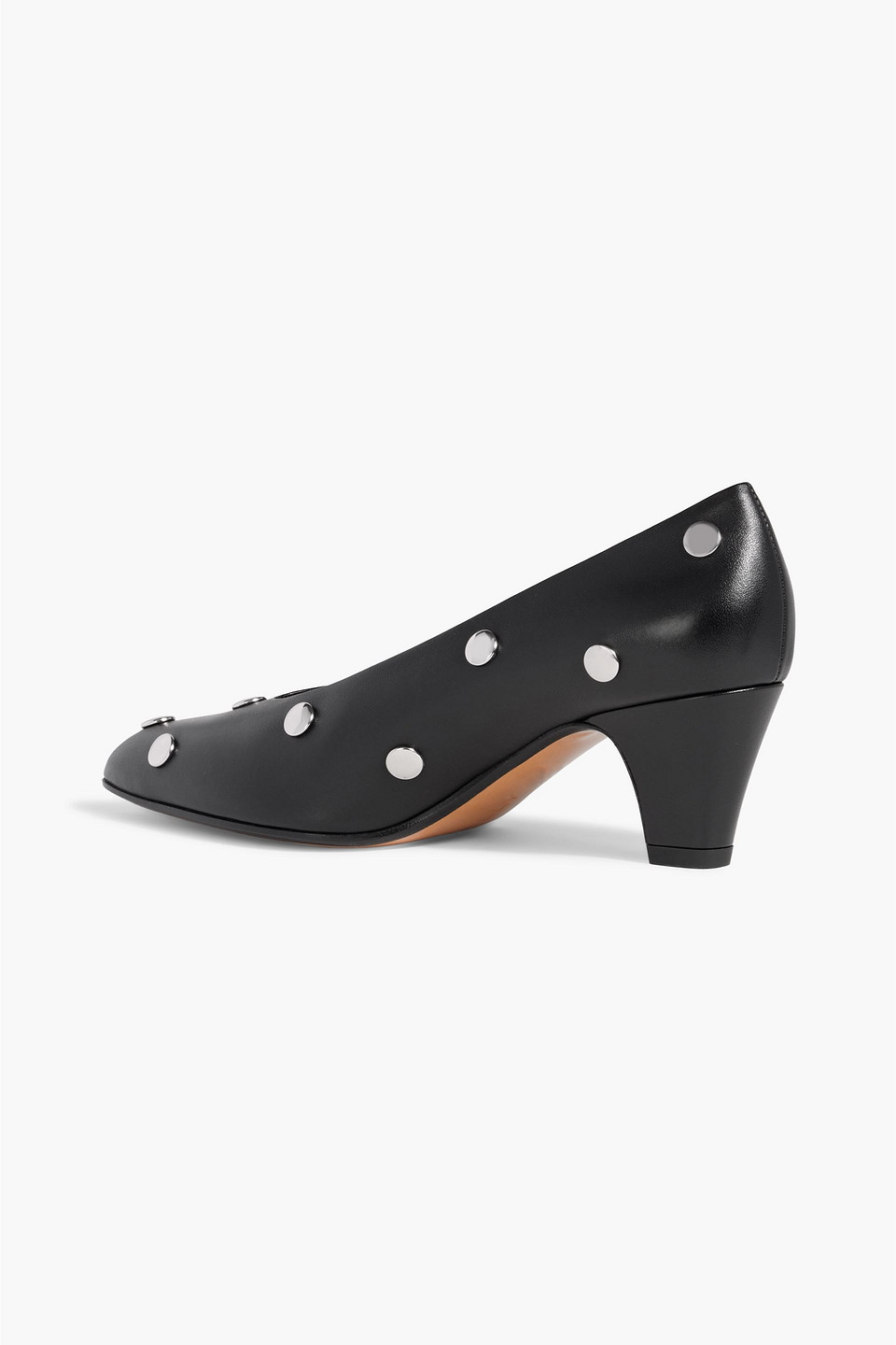 Bally Aline Studded Leather Pumps In Multi