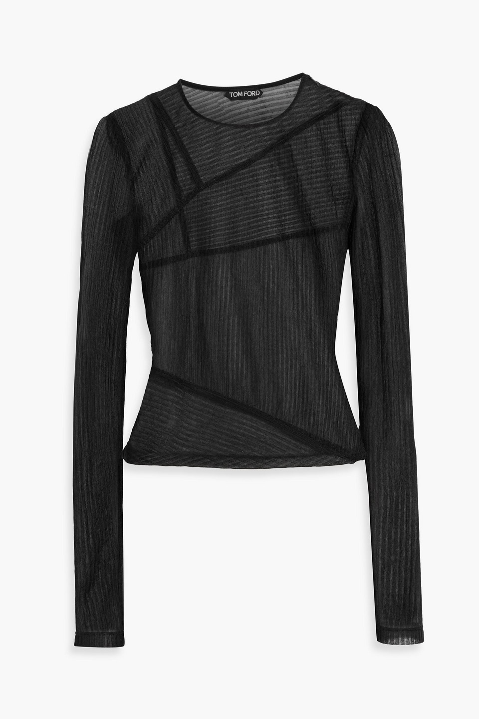 tom ford - mesh top - black - it 34