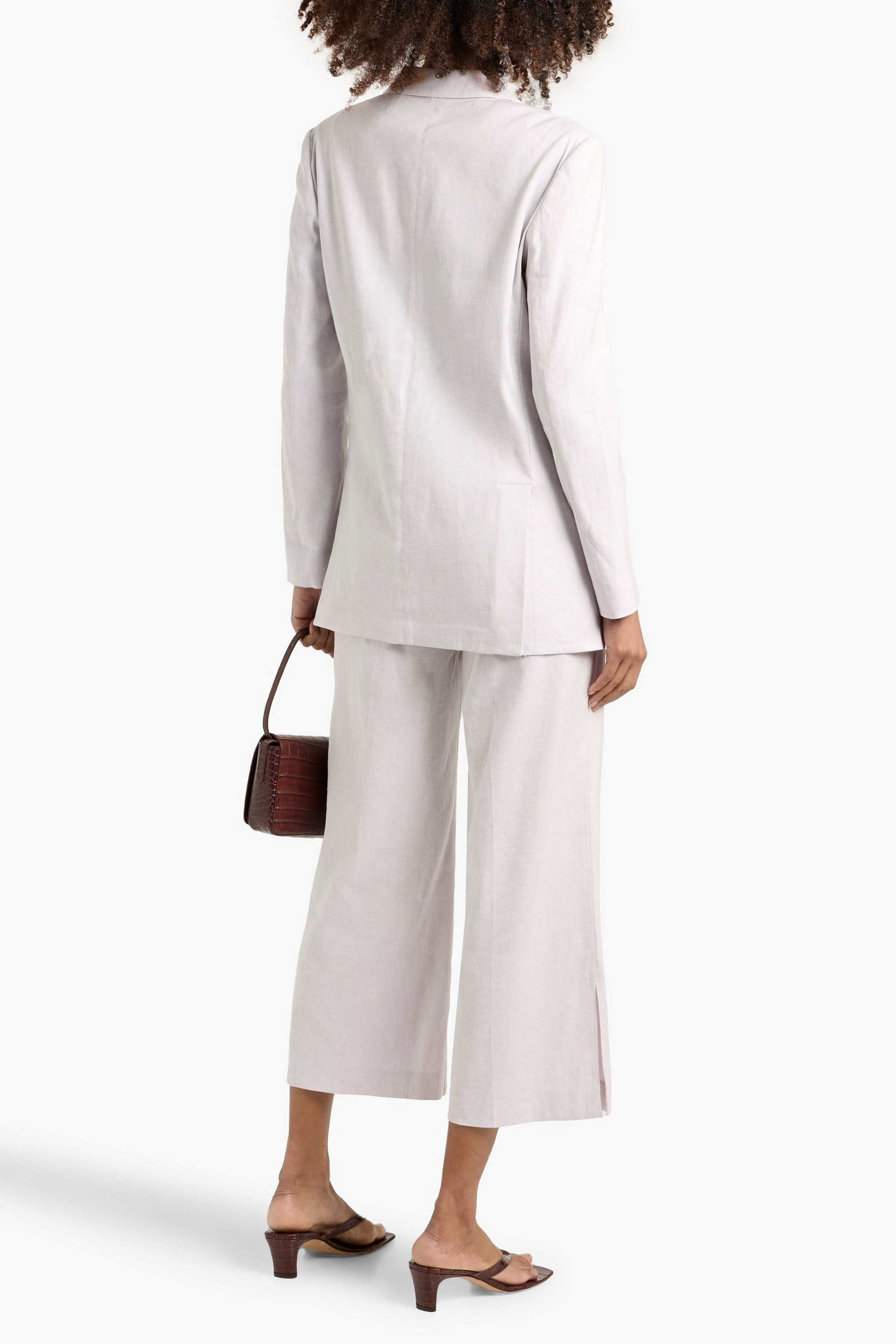 Theory - Linen-blend blazer | Plush