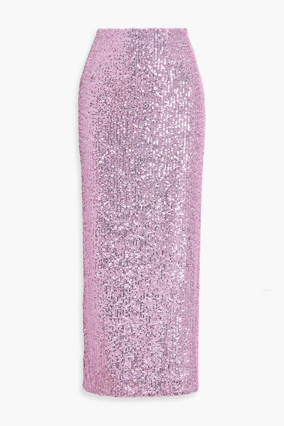tom ford - sequined mesh maxi skirt - purple - it 34