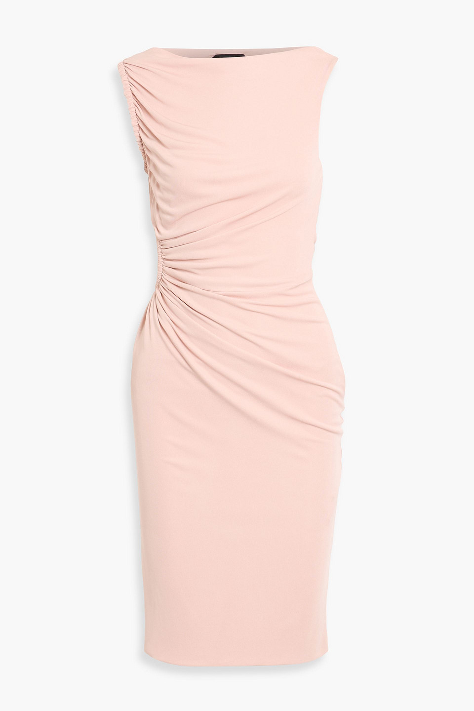 tom ford - ruched crepe dress - pink - it 38